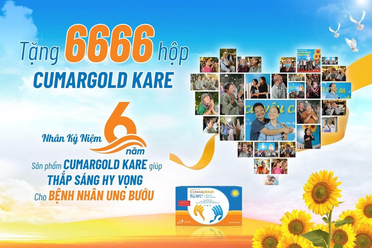 6666 suất quà được trao tặng bệnh nhân ung thư - Ảnh 1.