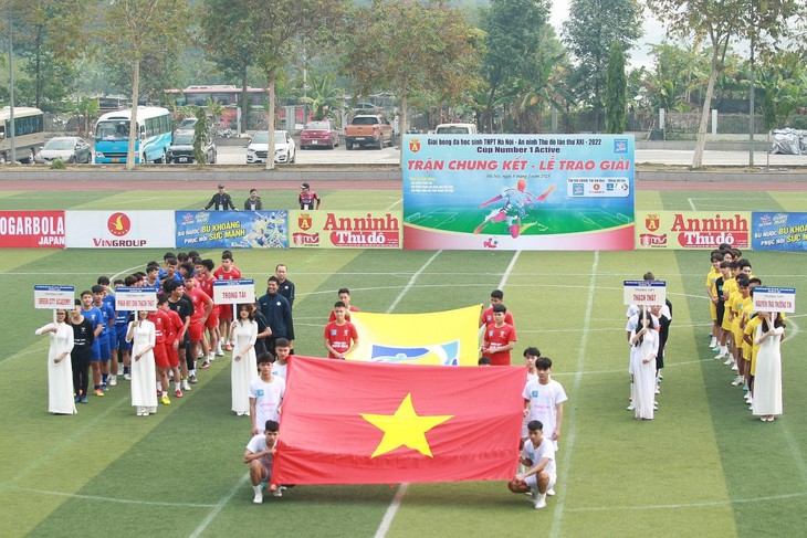 Giải bóng đá học sinh THPT Hà Nội - An ninh Thủ đô lần thứ XXI đã tìm ra nhà vô địch - Ảnh 1.