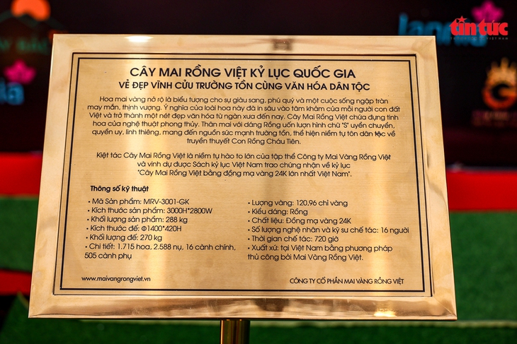 Mai mạ vàng tiền tỷ 'đổ bộ' chợ Tết Thủ đô - Ảnh 2.