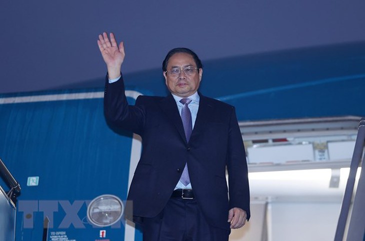 Thủ tướng Phạm Minh Chính lên đường thăm chính thức CHNDND Lào - Ảnh 1. Thủ tướng Phạm Minh Chính lên đường thăm chính thức CHNDND Lào - Ảnh 1.