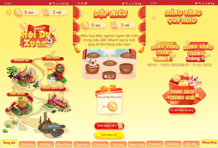 Tết không lo chán với game HDBank Hội Du Xuân trên App HDBank - Ảnh 2. Tết không lo chán với game HDBank Hội Du Xuân trên App HDBank - Ảnh 2.