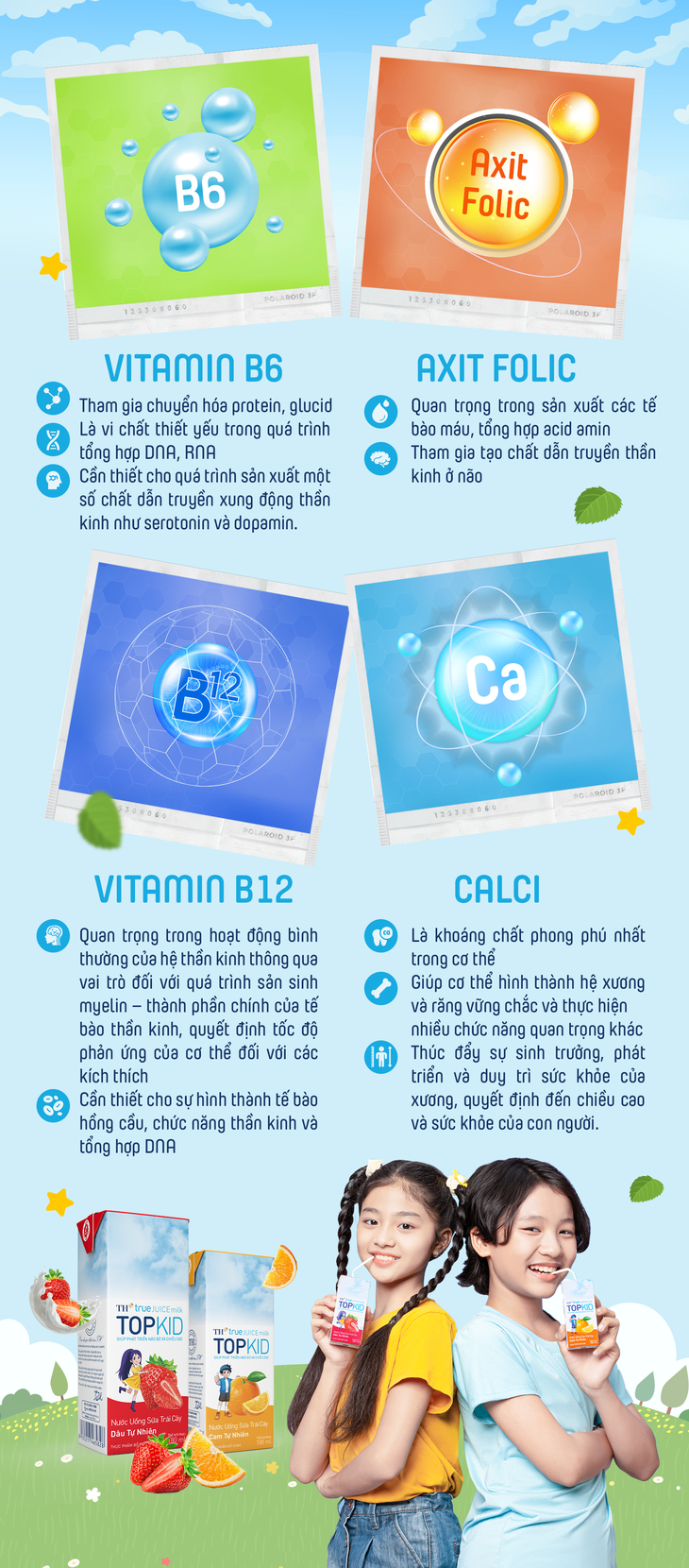 Khám phá bộ sưu tập vi chất trong nước uống sữa trái cây TH dành cho trẻ em - Ảnh 2. Khám phá bộ sưu tập vi chất trong nước uống sữa trái cây TH dành cho trẻ em - Ảnh 2.
