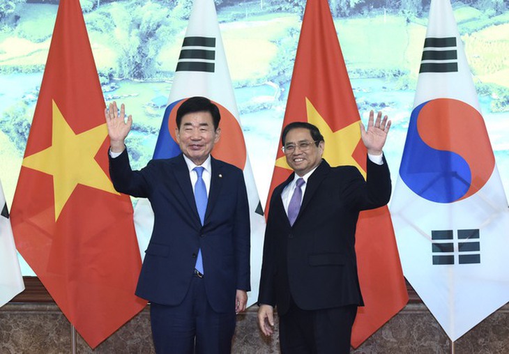 Nâng kim ngạch thương mại song phương Việt Nam -Hàn Quốc lên 100 tỷ USD ngay trong năm nay - Ảnh 2. Nâng kim ngạch thương mại song phương Việt Nam -Hàn Quốc lên 100 tỷ USD ngay trong năm nay - Ảnh 2.