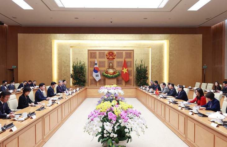 Nâng kim ngạch thương mại song phương Việt Nam -Hàn Quốc lên 100 tỷ USD ngay trong năm nay - Ảnh 4. Nâng kim ngạch thương mại song phương Việt Nam -Hàn Quốc lên 100 tỷ USD ngay trong năm nay - Ảnh 4.