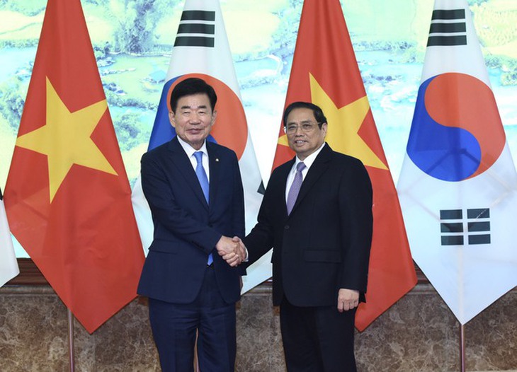 Nâng kim ngạch thương mại song phương Việt Nam -Hàn Quốc lên 100 tỷ USD ngay trong năm nay - Ảnh 1. Nâng kim ngạch thương mại song phương Việt Nam -Hàn Quốc lên 100 tỷ USD ngay trong năm nay - Ảnh 1.
