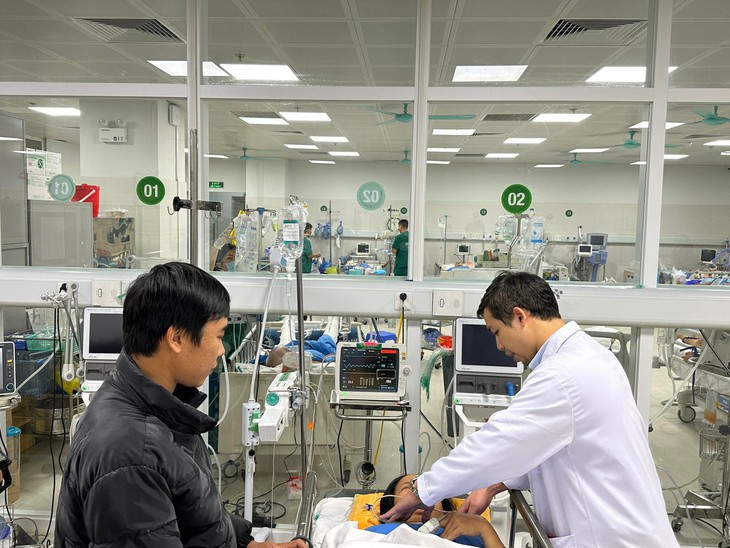Ca cấp cứu tai nạn giao thông do rượu bia giảm, bác sĩ trực Tết ở bệnh viện tuyến đầu không bị quá tải - Ảnh 1. Ca cấp cứu tai nạn giao thông do rượu bia giảm, bác sĩ trực Tết ở bệnh viện tuyến đầu không bị quá tải - Ảnh 1.