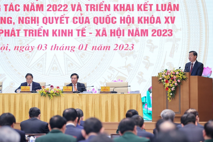 Năm 2023 tiếp tục kiểm soát hiệu quả dịch COVID-19 và các dịch bệnh mới phát sinh, không để dịch chồng dịch - Ảnh 1. Năm 2023 tiếp tục kiểm soát hiệu quả dịch COVID-19 và các dịch bệnh mới phát sinh, không để dịch chồng dịch - Ảnh 1.
