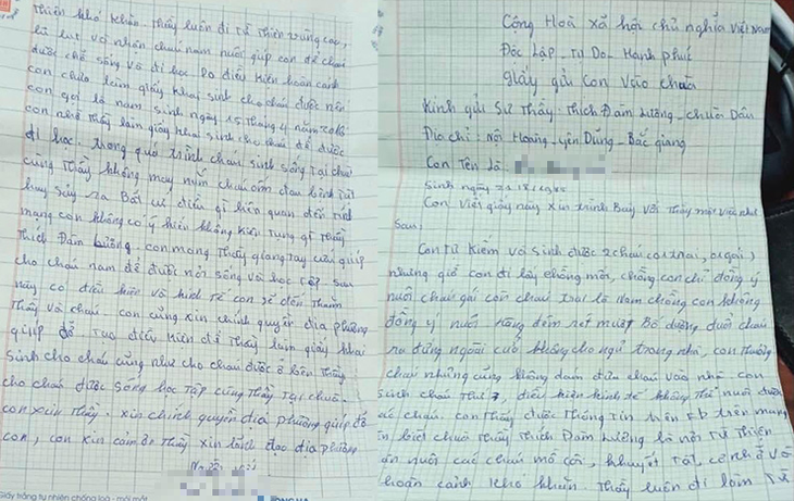 Cháu bé bị ‘mẹ gửi vào chùa vì bố dượng không cho nuôi’ giờ ra sao? - Ảnh 3.