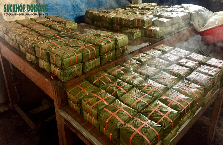 Bánh chưng Cầu Báng: Thức quà mang hương vị quê hương - Ảnh 6.