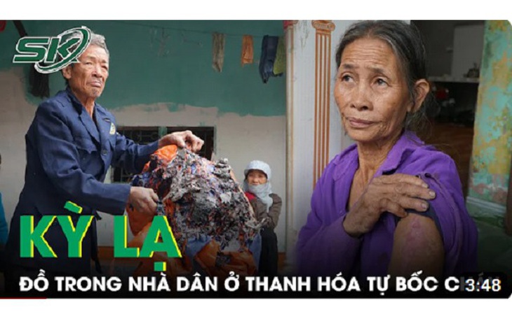 Chuyện lạ có thật: Đồ vật trong nhà bất ngờ tự bốc cháy, gia đình phải di dời đến nơi khác
