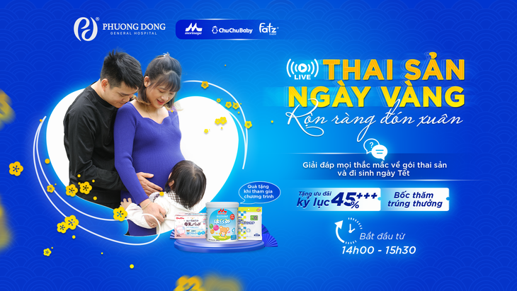 "Thai sản ngày vàng" chương trình đặc biệt cho mẹ bầu đón con năm Quý Mão - Ảnh 1. "Thai sản ngày vàng" chương trình đặc biệt cho mẹ bầu đón con năm Quý Mão - Ảnh 1.
