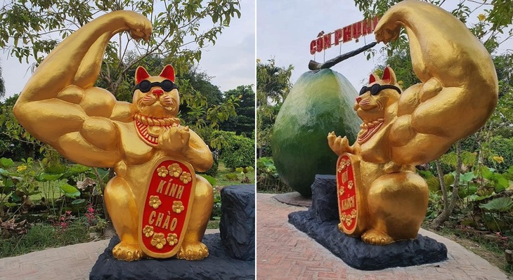 Thêm nhiều linh vật mèo Tết 2023 "trình làng", tiếp tục gây "sốt"cộng đồng mạng - Ảnh 2.