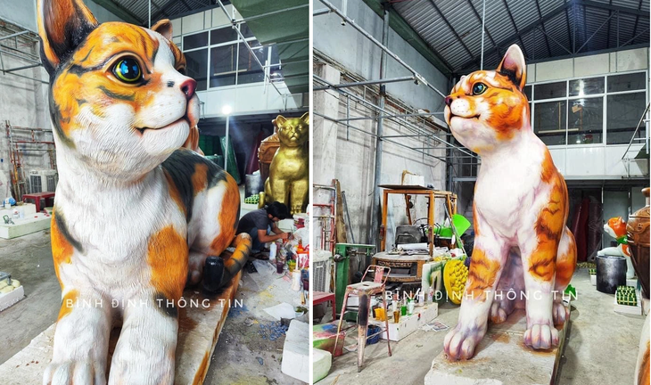 Thêm nhiều linh vật mèo Tết 2023 "trình làng", tiếp tục gây "sốt"cộng đồng mạng - Ảnh 6.