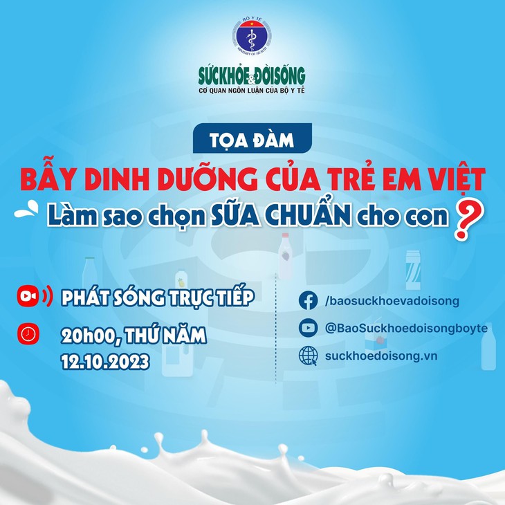 Tọa đàm: "Bẫy dinh dưỡng của trẻ em Việt: Làm sao chọn sữa chuẩn cho con?" - Ảnh 1.