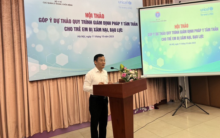 Giám định pháp y tâm thần trẻ em bị ngược đãi còn rất hạn chế