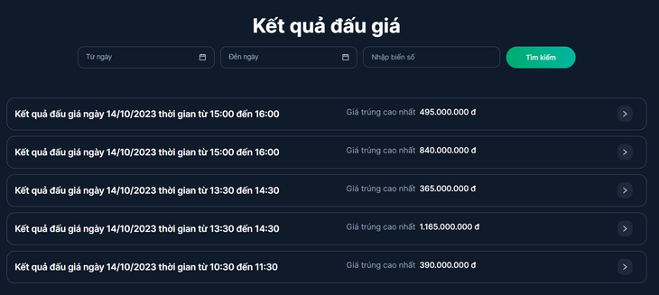 Chưa đến 1% biển số được đấu giá tiền tỷ trong ngày 14/10 - Ảnh 3.