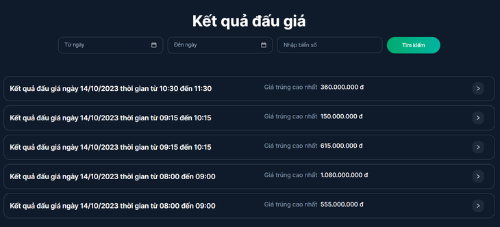 Chưa đến 1% biển số được đấu giá tiền tỷ trong ngày 14/10 - Ảnh 2.
