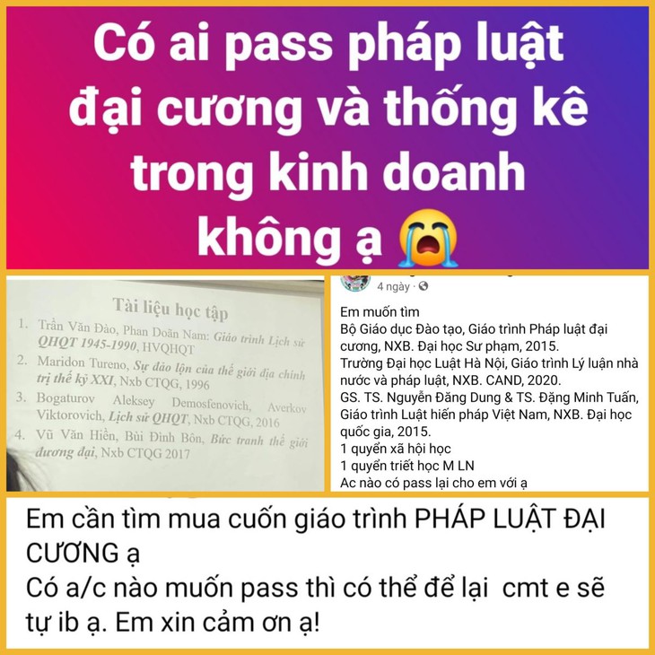 Thản nhiên mua bán giáo trình photo tại các trường đại học - Ảnh 5. Thản nhiên mua bán giáo trình photo tại các trường đại học - Ảnh 5.