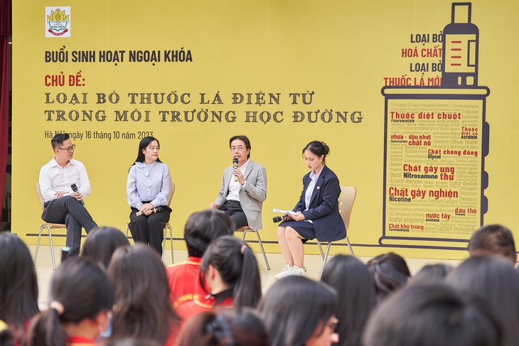 12,6% học sinh lớp 10-12 ở Hà Nội sử dụng thuốc lá điện tử - Ảnh 1.