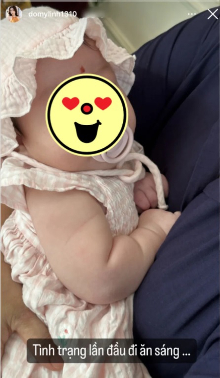 Đỗ Mỹ Linh sau sinh con gái cho chồng thiếu gia: Nhan sắc như thế nào khi 'thoát vai' mẹ bỉm sữa - Ảnh 8. Đỗ Mỹ Linh sau sinh con gái cho chồng thiếu gia: Nhan sắc như thế nào khi 'thoát vai' mẹ bỉm sữa - Ảnh 8.