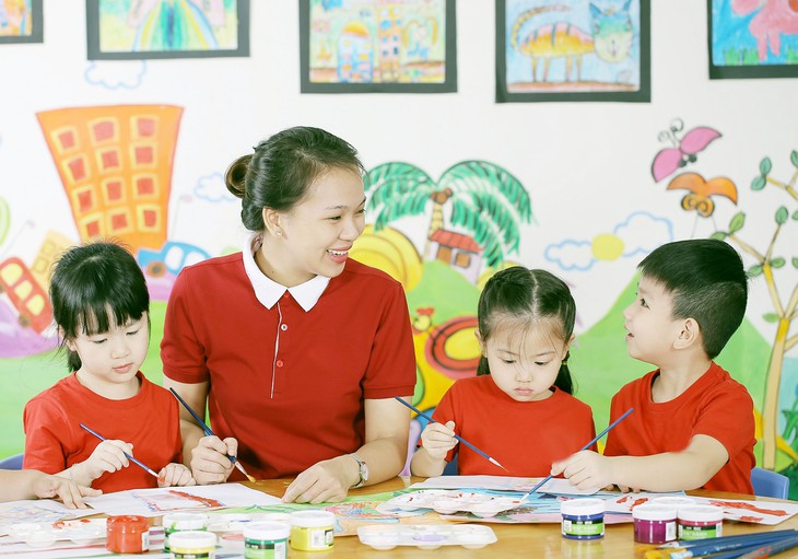 Đề xuất thực hiện chính sách tiền lương mới đối với giáo viên mầm non, tiểu học - Ảnh 1. Đề xuất thực hiện chính sách tiền lương mới đối với giáo viên mầm non, tiểu học - Ảnh 1.