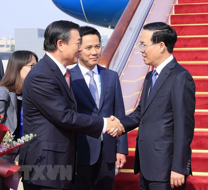 Chủ tịch nước bắt đầu tham dự Diễn đàn “Vành đai và Con đường” - Ảnh 3. Chủ tịch nước bắt đầu tham dự Diễn đàn “Vành đai và Con đường” - Ảnh 3.