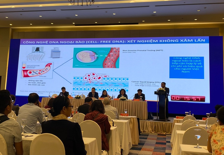 Ứng dụng công nghệ ctDNA nhận được nhiều quan tâm tại hội nghị khoa học của Tổng hội Y học - Ảnh 2. Ứng dụng công nghệ ctDNA nhận được nhiều quan tâm tại hội nghị khoa học của Tổng hội Y học - Ảnh 2.
