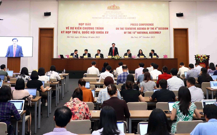 Kỳ họp thứ 6, Quốc hội khóa XV sẽ xem xét thông qua 9 dự án luật