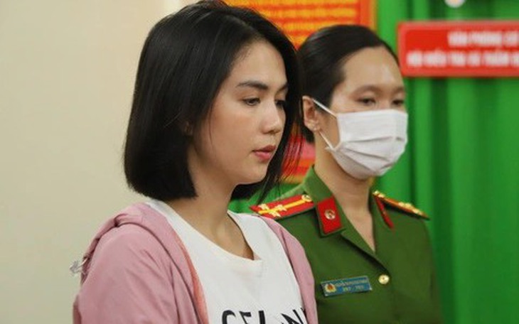 Khung hình phạt cho người mẫu Ngọc Trinh  về tội Gây rối trật tự công cộng?