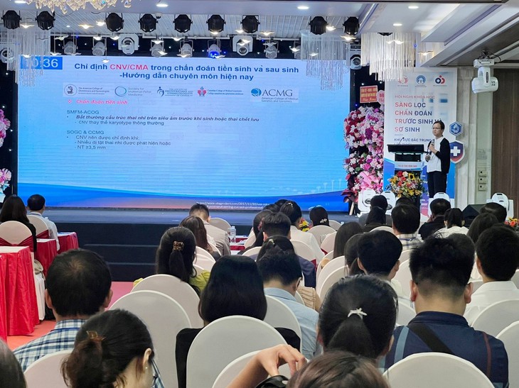 Gene Solutions đồng hành và tham gia báo cáo tại Hội nghị khoa học Sàng lọc chẩn đoán trước sinh và sơ sinh khu vực Bắc Trung Bộ lần 1 - Ảnh 1. Gene Solutions đồng hành và tham gia báo cáo tại Hội nghị khoa học Sàng lọc chẩn đoán trước sinh và sơ sinh khu vực Bắc Trung Bộ lần 1 - Ảnh 1.