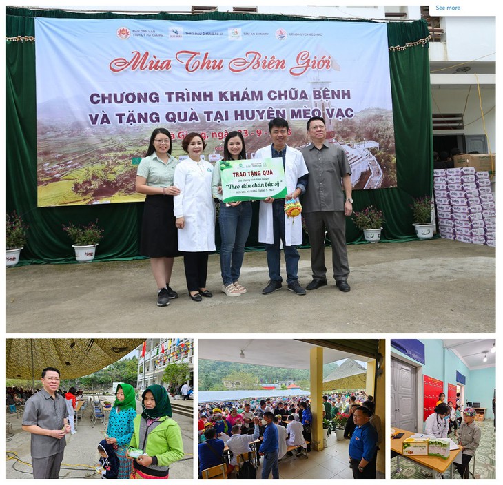 Tủ thuốc Bảo Thanh trao gửi yêu thương về vùng biên giới huyện Mèo Vạc - Ảnh 1.
