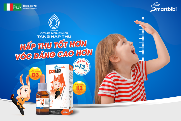 Khám phá công nghệ tăng hấp thu mới trong sản phẩm hỗ trợ bổ sung D3K2 của trẻ - Ảnh 2.