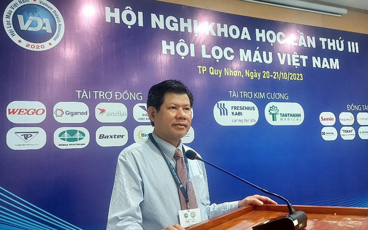Chủ tịch Hội Lọc máu Việt Nam: Hội Lọc máu là điểm tựa chuyên môn cho thầy thuốc