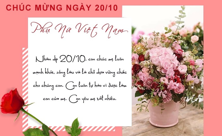 Những mẫu thiệp chúc mừng Ngày phụ nữ Việt Nam 20/10 đẹp nhất - Ảnh 14.