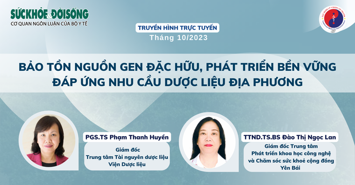 Truyền hình trực tuyến: Bảo tồn nguồn gen đặc hữu, bản địa, có giá trị dược liệu để phát triển bền vững trong tự nhiên, đáp ứng nhu cầu dược liệu chăm sóc sức khoẻ bà con địa phương - Ảnh 1.