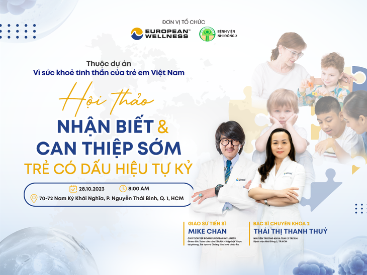 Giúp cha mẹ nhận biết và can thiệp sớm trẻ có dấu hiệu tự kỷ - Ảnh 2.