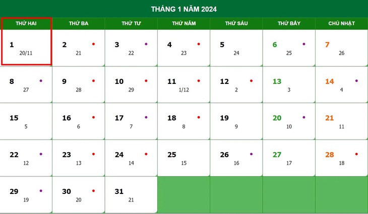 Tết Dương lịch 2024, học sinh và sinh viên được nghỉ mấy ngày? - Ảnh 1.
