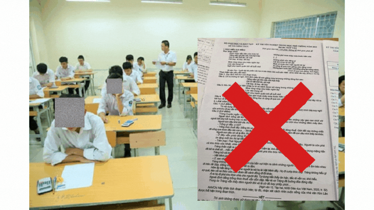 Chính thức khởi tố các đối tượng làm lộ đề thi môn văn THPT Quốc gia 2023 - Ảnh 2.