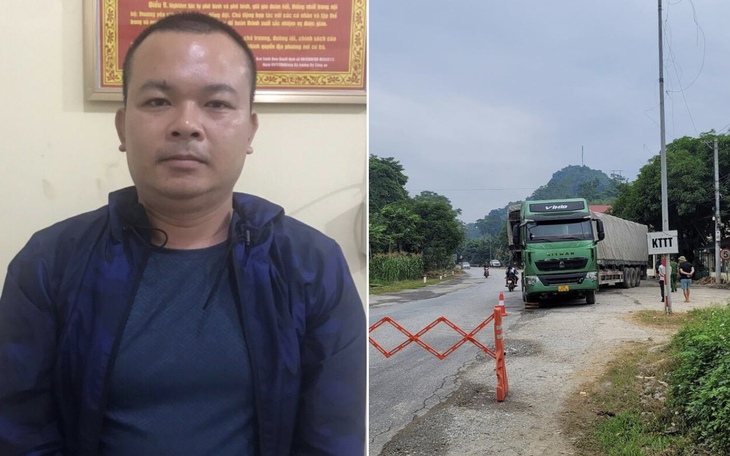 Tạm giữ tài xế xe tải vi phạm nồng độ cồn lăng mạ CSGT