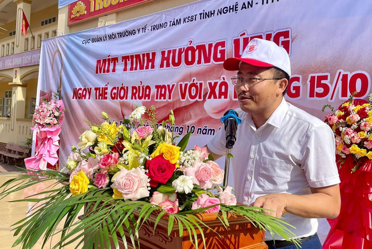 Nghệ An tổ chức Lễ Mít tinh, truyền thông hưởng ứng Ngày Thế giới rửa tay với xà phòng - Ảnh 4.