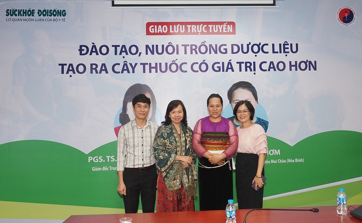 Đang giao lưu trực tuyến: Đào tạo, nuôi trồng dược liệu tạo ra cây thuốc có giá trị cao hơn - Ảnh 1. Đang giao lưu trực tuyến: Đào tạo, nuôi trồng dược liệu tạo ra cây thuốc có giá trị cao hơn - Ảnh 1.