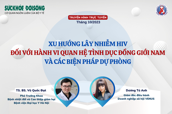 Truyền hình trực tuyến: Xu hướng lây nhiễm HIV đối với hành vi quan hệ tình dục đồng giới nam và các biện pháp dự phòng - Ảnh 1.
