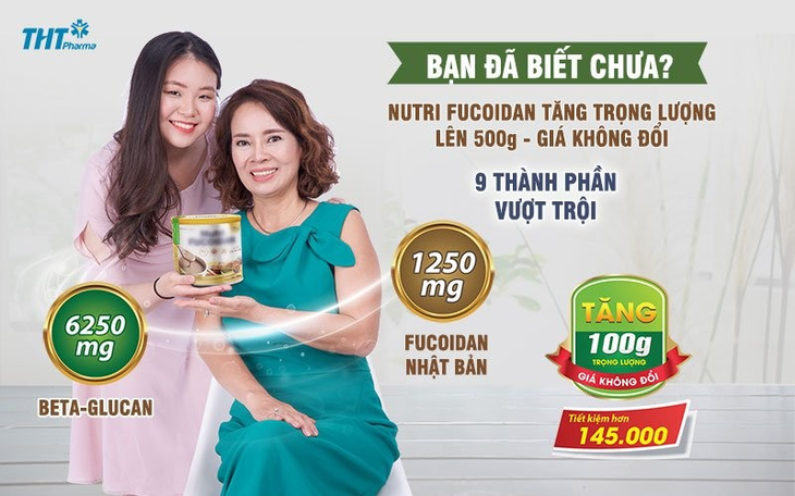 Sản phẩm bổ sung dinh dưỡng chứa Fucoidan tăng 100g trọng lượng, giá không đổi - Ảnh 1.
