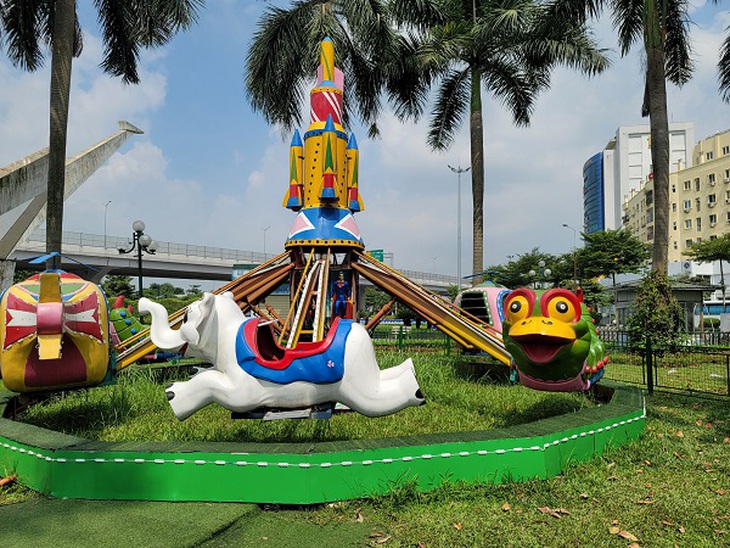 Vắng đến lạ thường ở Công viên hiện đại nhất thủ đô - Ảnh 11.