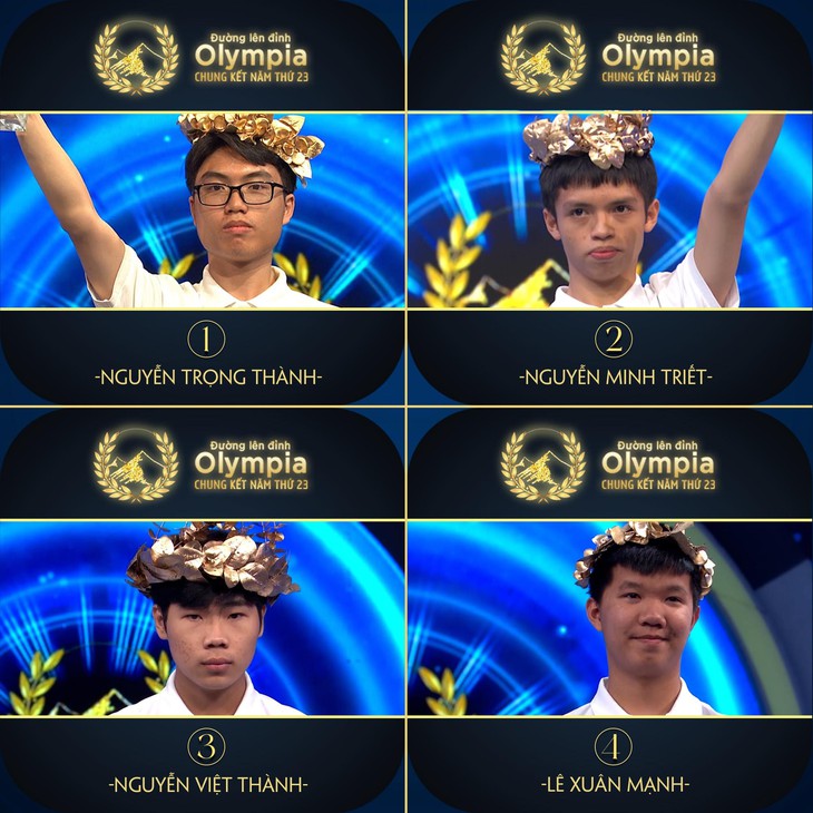 Thắng 'nghẹt thở', Xuân Mạnh giành vòng nguyệt quế Đường lên đỉnh Olympia - Ảnh 2.