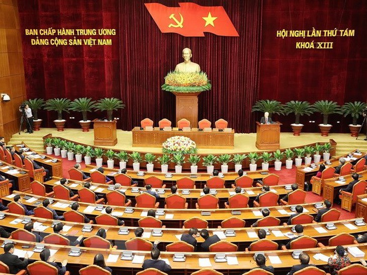 Bế mạc Hội nghị lần thứ 8 Ban Chấp hành Trung ương Đảng khóa XIII - Ảnh 1.