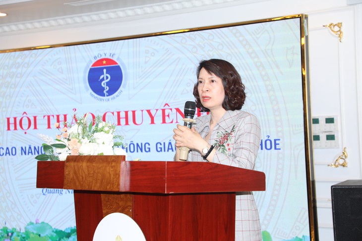 Cần chủ động, đa dạng cách thức thể hiên trong truyền thông giáo dục sức khỏe - Ảnh 1. Cần chủ động, đa dạng cách thức thể hiên trong truyền thông giáo dục sức khỏe - Ảnh 1.
