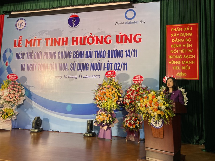 Việt Nam có khoảng 7 triệu người mắc đái tháo đường, hơn 55% bệnh nhân đã biến chứng- Ảnh 1. Việt Nam có khoảng 7 triệu người mắc đái tháo đường, hơn 55% bệnh nhân đã biến chứng- Ảnh 1.