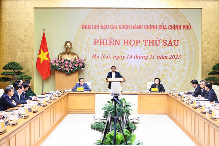 Thủ tướng: 'Phải có cảm xúc khi người dân, doanh nghiệp vướng mắc giải quyết thủ tục hành chính'- Ảnh 1.