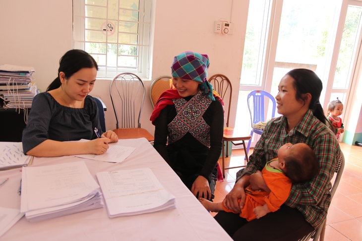 Viện Dinh dưỡng Quốc gia khảo sát mô hình điểm 1.000 ngày vàng tại Bát Xát, Lào Cai- Ảnh 1. Viện Dinh dưỡng Quốc gia khảo sát mô hình điểm 1.000 ngày vàng tại Bát Xát, Lào Cai- Ảnh 1.